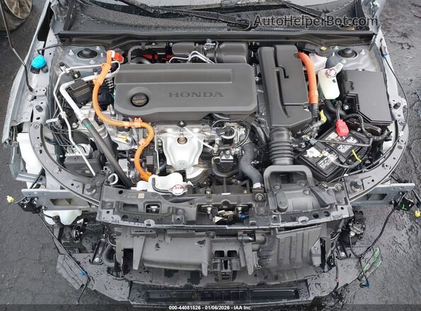 2HGFE4F89TH307328 2026 HONDA CIVIC HYBRID Gray უკანა ხედი