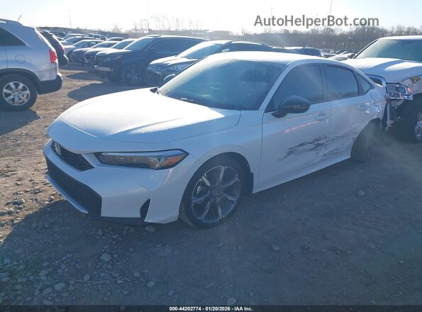2HGFE4F89TH313954 2026 HONDA CIVIC HYBRID White Przód lewy