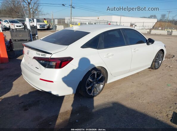 2HGFE4F89TH313954 2026 HONDA CIVIC HYBRID White Tył prawy