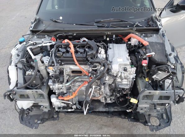 2HGFE4F8XSH329305 2025 HONDA CIVIC HYBRID Серый Вид сзади