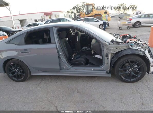 2HGFE4F8XSH329305 2025 HONDA CIVIC HYBRID Серый Вид щитка приборов