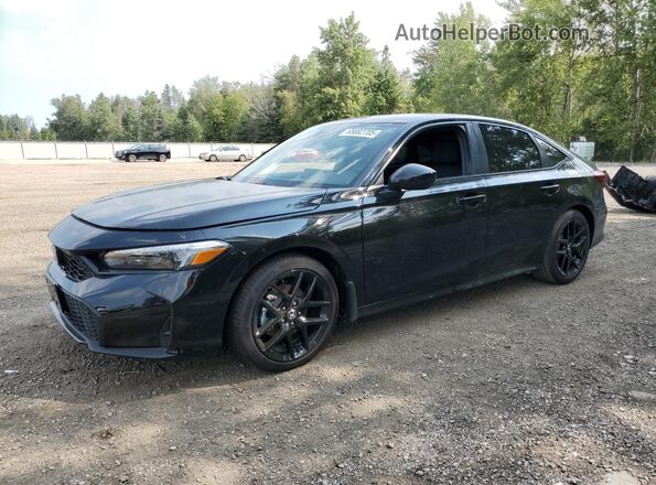 2HGFE4F8XTH001271 2026 HONDA CIVIC Черный Передняя левая четверть