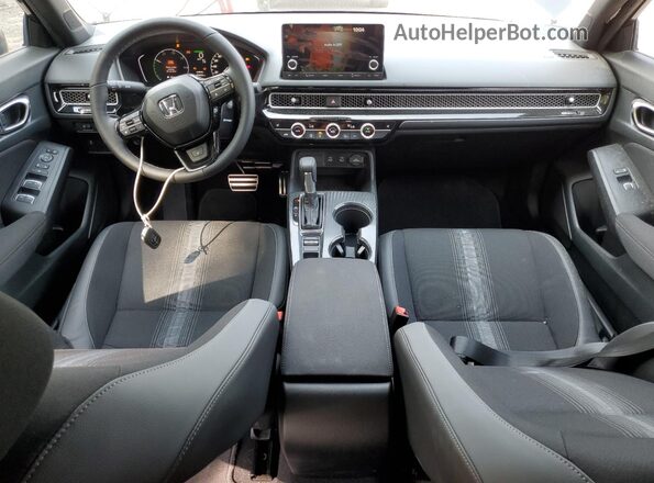 2HGFE4F8XTH001271 2026 HONDA CIVIC Черный Вид панели приборов