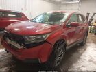 2021 Honda Cr-v Awd Ex Красный vin: 2HKRW2H52MH665783