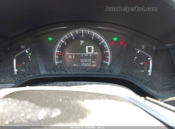 2HKRW6H3XKH200039 2019 HONDA CR-V Серый Вид задних сидений
