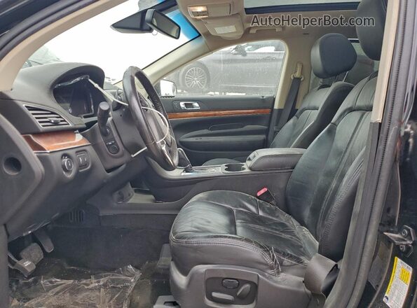 2LMHJ5AT0GBL00541 2016 LINCOLN MKT Черный Вид салона спереди