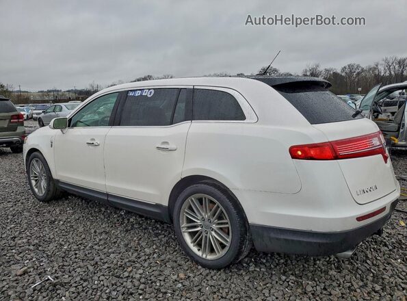 2LMHJ5AT9KBL02877 2019 LINCOLN MKT Белый Задняя левая четверть