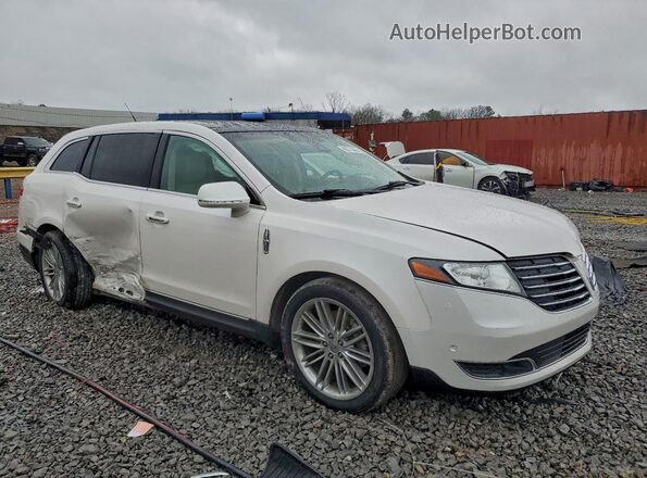 2LMHJ5AT9KBL02877 2019 LINCOLN MKT Белый Передняя правая четверть