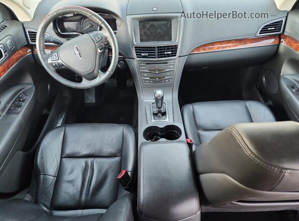 2LMHJ5AT9KBL03365 2019 LINCOLN MKT Серебряный Вид панели приборов