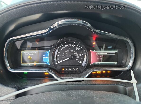 2LMHJ5AT9KBL03365 2019 LINCOLN MKT Серебряный Вид щитка приборов