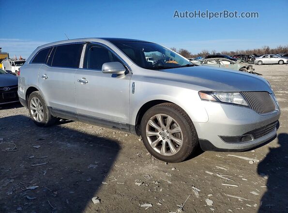 2LMHJ5FK3GBL01473 2016 LINCOLN MKT Серебряный Передняя правая четверть