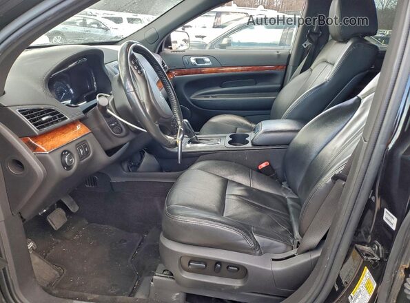 2LMHJ5NK5KBL04529 2019 LINCOLN MKT Черный Вид салона спереди