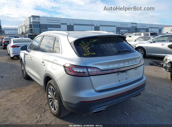 2LMPJ6K94KBL32261 2019 LINCOLN NAUTILUS Silver Tył lewy