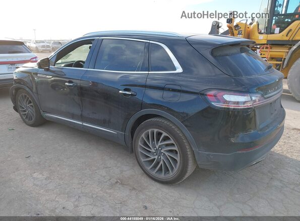 2LMPJ6L90KBL16914 2019 LINCOLN NAUTILUS Черный Задняя левая четверть