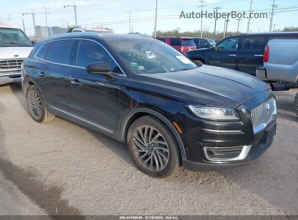 2LMPJ6L90KBL16914 2019 LINCOLN NAUTILUS Черный Передняя правая четверть