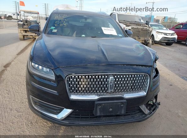 2LMPJ6L90KBL16914 2019 LINCOLN NAUTILUS Черный Вид щитка приборов