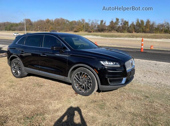 2LMPJ6L96KBL46015 2019 LINCOLN NAUTILUS Black Przód lewy