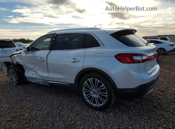 2LMPJ6LP4HBL26580 2017 LINCOLN MKX White უკანა მარცხენა