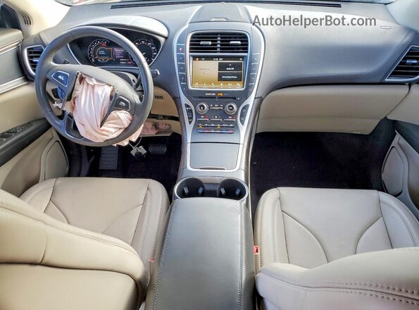 2LMPJ6LP4HBL26580 2017 LINCOLN MKX White წინა პანელის ხედი