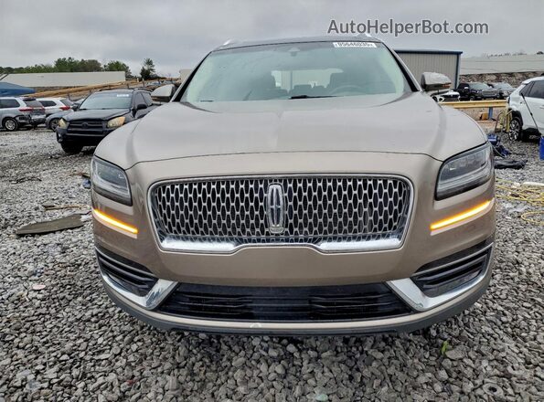 2LMPJ6LPXKBL67366 2019 LINCOLN NAUTILUS Tan Դիմացի տեսք