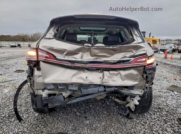 2LMPJ6LPXKBL67366 2019 LINCOLN NAUTILUS Tan Հետևի տեսք