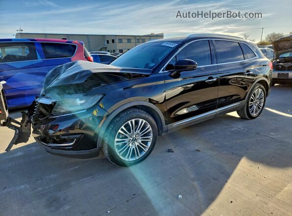 2LMPJ6LR0JBL39138 2018 LINCOLN MKX Black Vista tres cuartos delantera izquierda