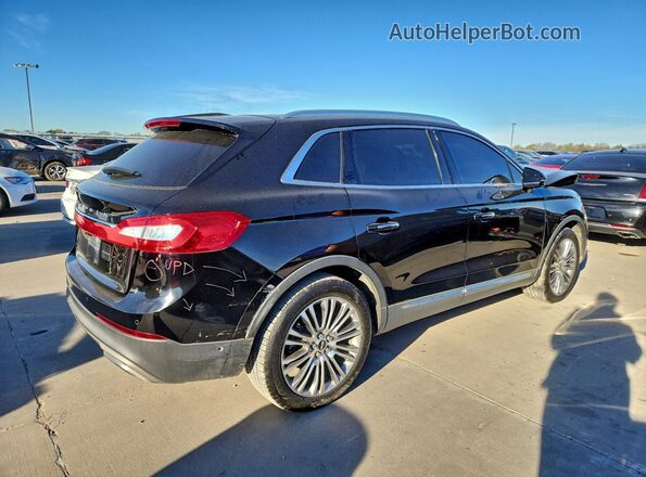2LMPJ6LR0JBL39138 2018 LINCOLN MKX Black Trasero derecho