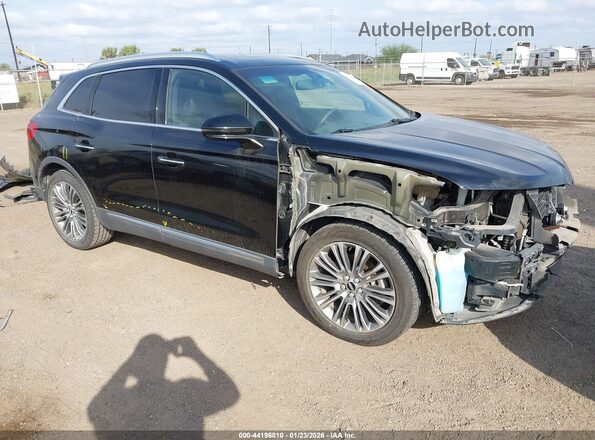 2LMPJ6LR2HBL13778 2017 LINCOLN MKX Черный Передняя правая четверть