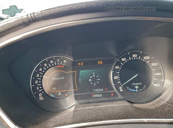 2LMPJ6LR4JBL39823 2018 LINCOLN MKX White Vista del cuadro de instrumentos