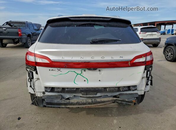 2LMPJ6LR4JBL39823 2018 LINCOLN MKX White Vista trasera