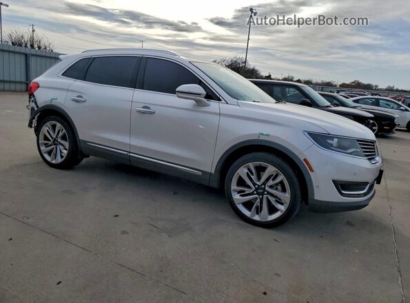 2LMPJ6LR4JBL39823 2018 LINCOLN MKX White Delantero derecho