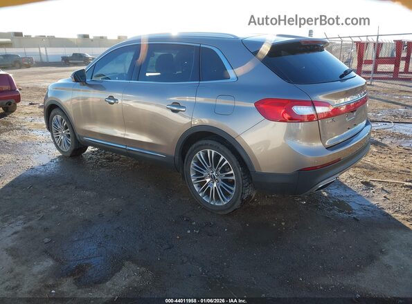 2LMPJ6LR6JBL37328 2018 LINCOLN MKX Gray Trasero izquierdo