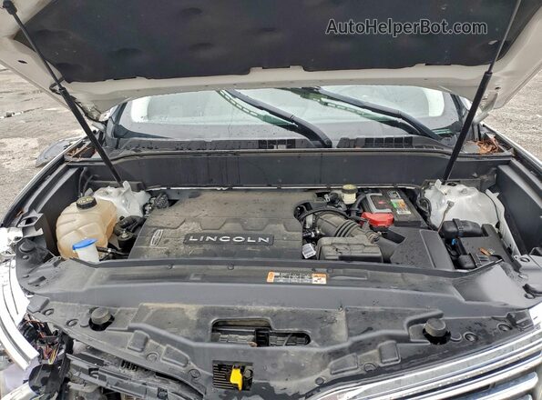2LMPJ6LR7HBL31628 2017 LINCOLN MKX Белый Вид подкапотного пространства