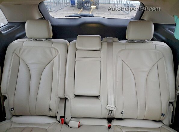 2LMPJ6LR7HBL31628 2017 LINCOLN MKX Белый Вид задних сидений