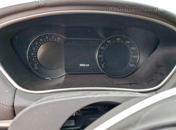 2LMPJ6LR7HBL31628 2017 LINCOLN MKX Белый Вид щитка приборов