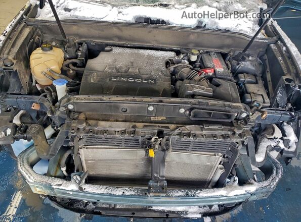 2LMPJ6LRXGBL20198 2016 LINCOLN MKX Бирюзовый Вид подкапотного пространства