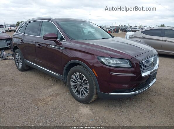 2LMPJ8J94PBL29865 2023 LINCOLN NAUTILUS Темно-бордовый Передняя правая четверть