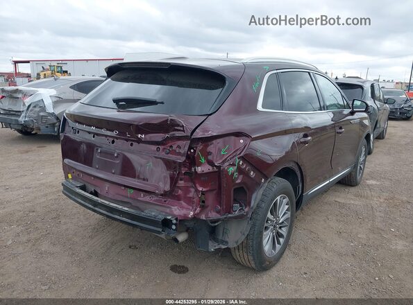 2LMPJ8J94PBL29865 2023 LINCOLN NAUTILUS Темно-бордовый Вид спереди