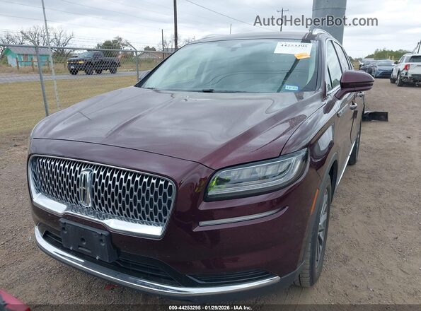 2LMPJ8J94PBL29865 2023 LINCOLN NAUTILUS Темно-бордовый Вид задней части салона