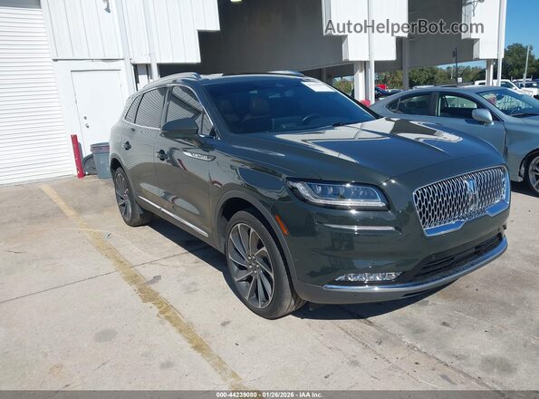 2LMPJ8K94PBL23983 2023 LINCOLN NAUTILUS Green Delantero derecho