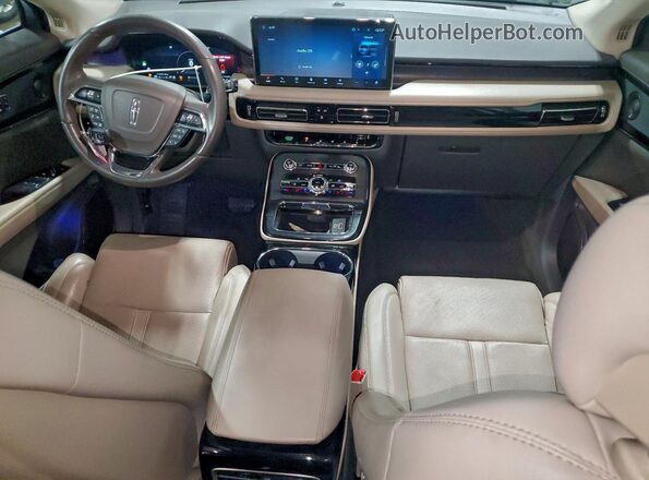 2LMPJ8K95PBL29498 2023 LINCOLN NAUTILUS Tan წინა პანელის ხედი