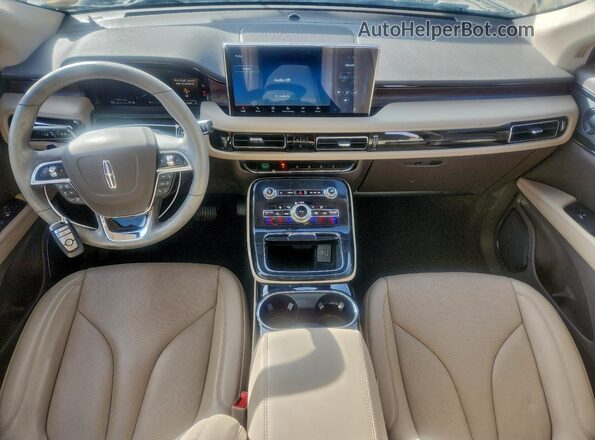 2LMPJ8KP4PBL09435 2023 LINCOLN NAUTILUS Cream Вид панелі приладів