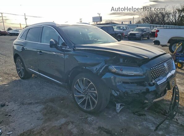 2LMPJ8KP9PBL21662 2023 LINCOLN NAUTILUS Синий Передняя правая четверть