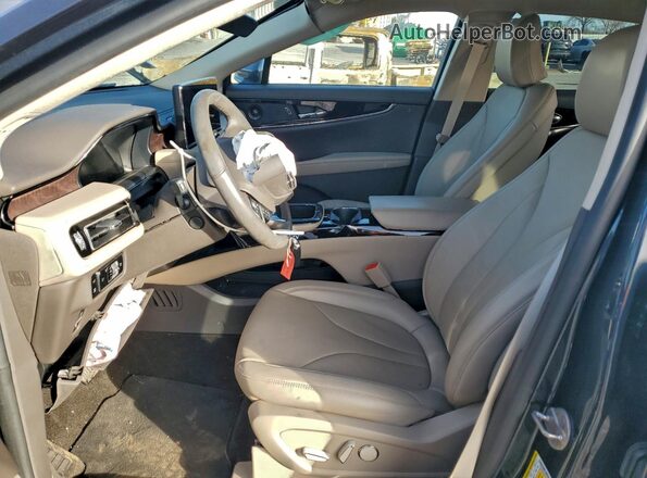 2LMPJ8KP9PBL21662 2023 LINCOLN NAUTILUS Синий Вид салона спереди