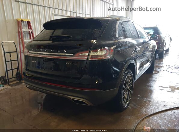 2LMPJ8L91KBL56916 2019 LINCOLN NAUTILUS Черный Задняя правая четверть