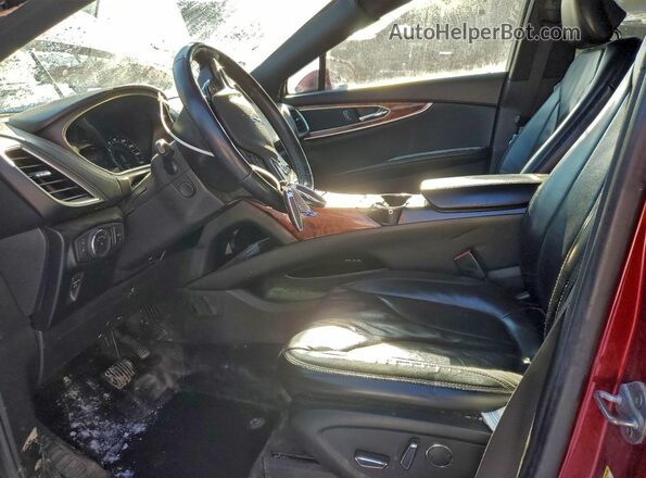 2LMPJ8LP5JBL50081 2018 LINCOLN MKX Red Vista interior delantera