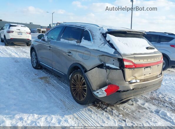 2LMPJ8LR6JBL50057 2018 LINCOLN MKX Коричневый Задняя левая четверть