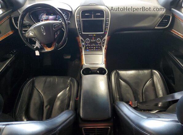 2LMPJ8LR7JBL41271 2018 LINCOLN MKX White Вид панелі приладів