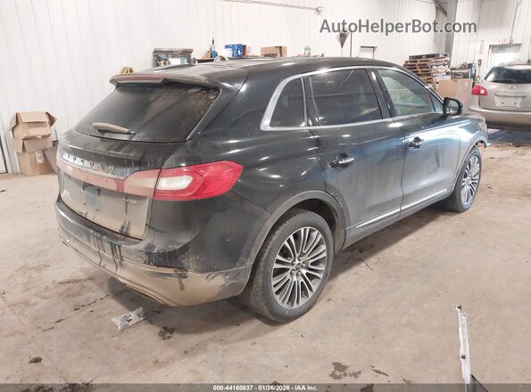 2LMPJ8LR9HBL33246 2017 LINCOLN MKX Черный Задняя правая четверть