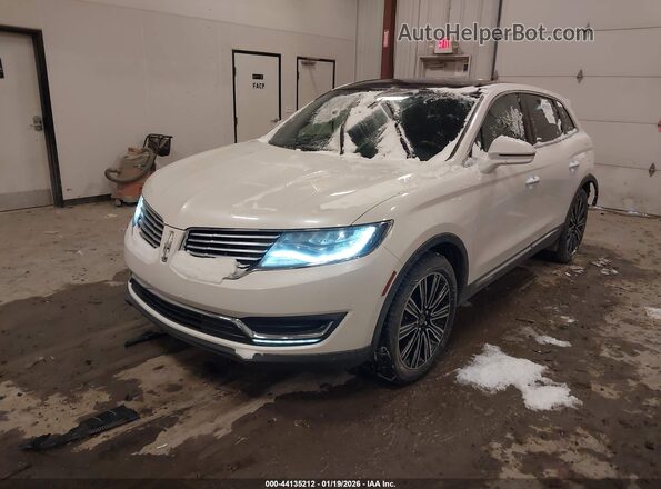 2LMPJ9JR2HBL45411 2017 LINCOLN MKX Белый Передняя левая четверть